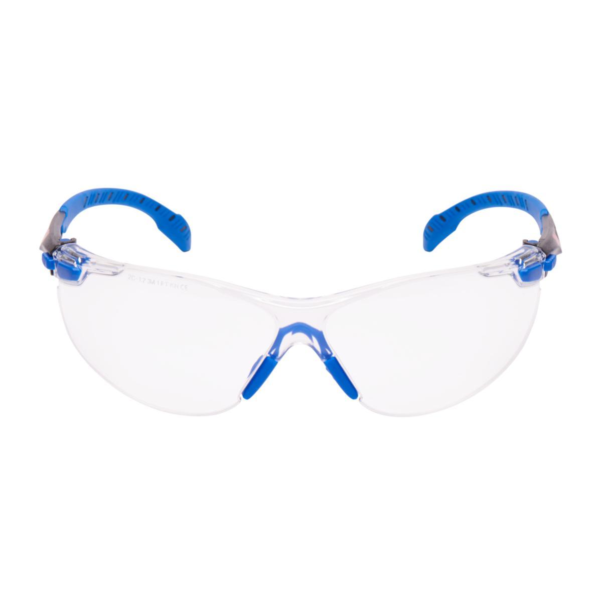 Skyddsglasögon 3M Solus Scotchgard - SKYDDSGLASÖGON 3M S1101 SOLUS SCOTCHGARD BLUE KLAR LINS AF