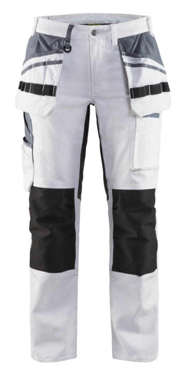 Målarbyxa Blåkläder 7910-1000 dam - MÅLARBYXA BLK 7910-1000 DAM VIT/SVART D20
