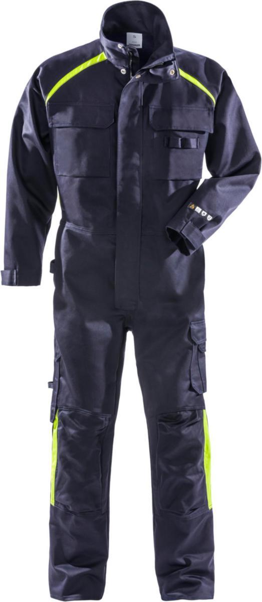 Overall Fristads 8030 FLAM - OVERALL FRISTADS FLAM-8030 14 MARINBLÅ STL XL