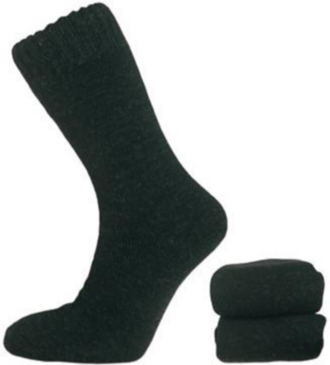 Thermosocka 51810, 2-pack - THERMOSOCKA 51810 MÖRKGRÅ ULL/ACRYL STL 43-45 2-PACK