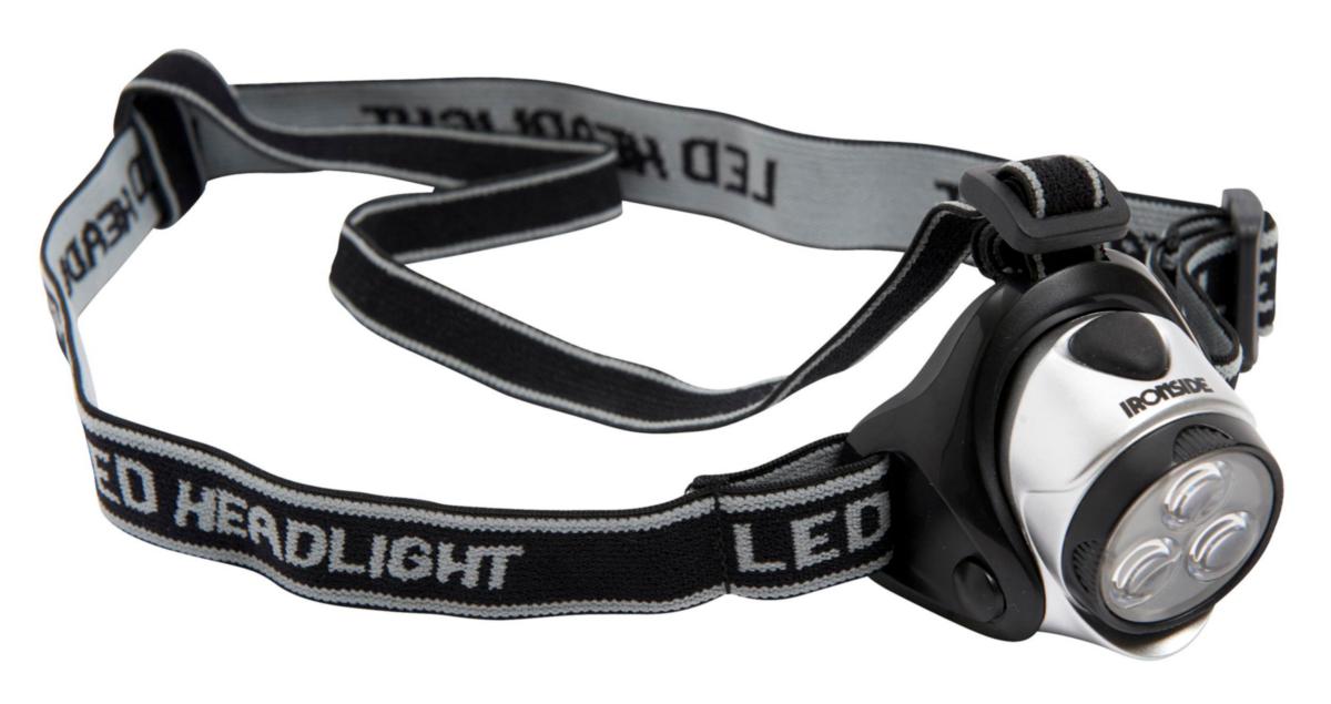 Pannlampa Ironside LED - PANNLAMPA IRONSIDE LED 3 DIODER 440002