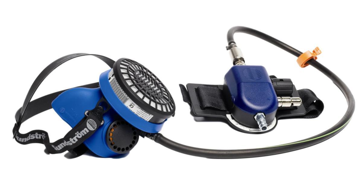 Halvmask tryckluftsmatad SR 90 Airline - SKYDDSMASK AIRLINE SR-90 M/L KOMPLETT