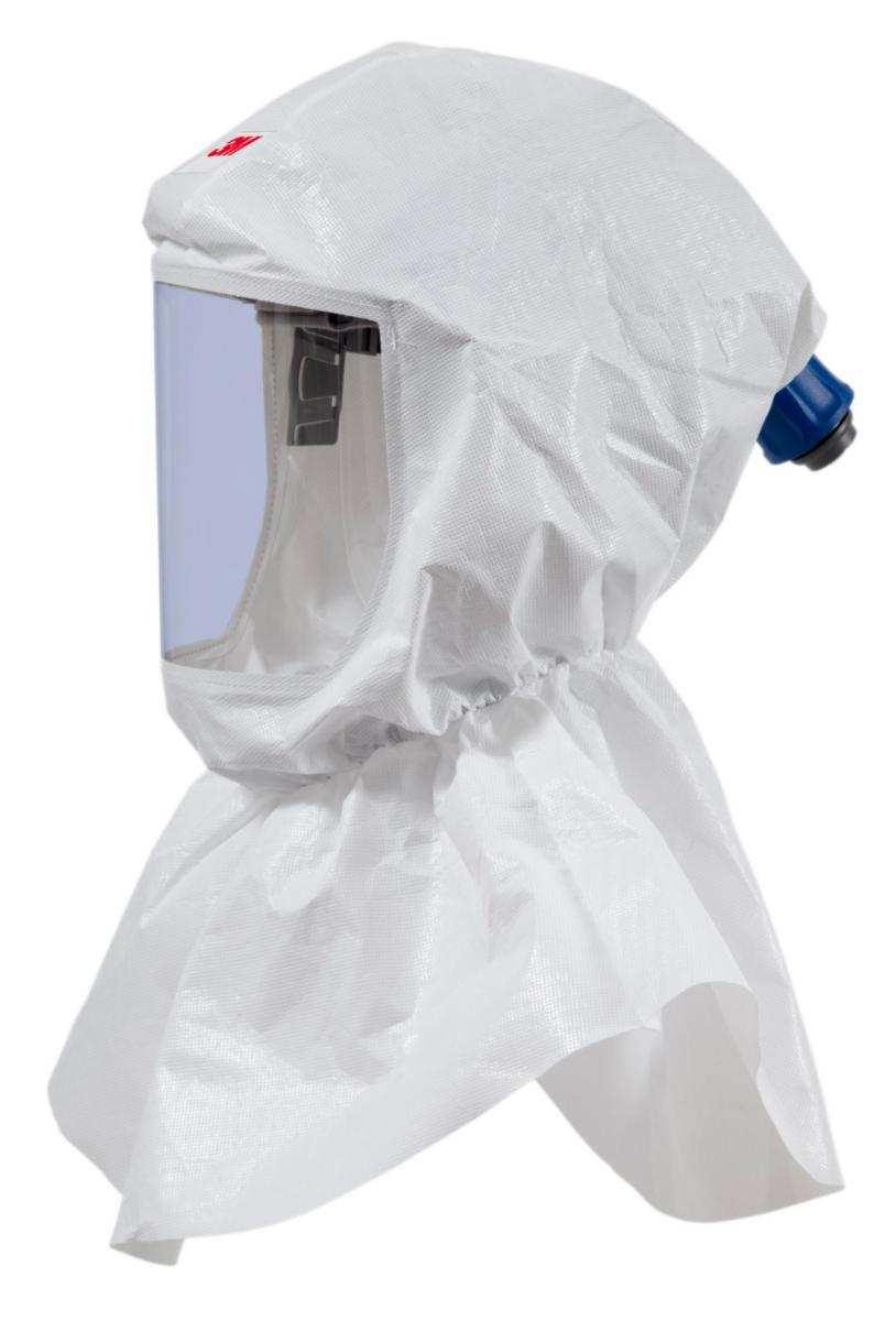 Huva 3M S-655 med komforthuvudband - HUVA 3M S-655 VIT