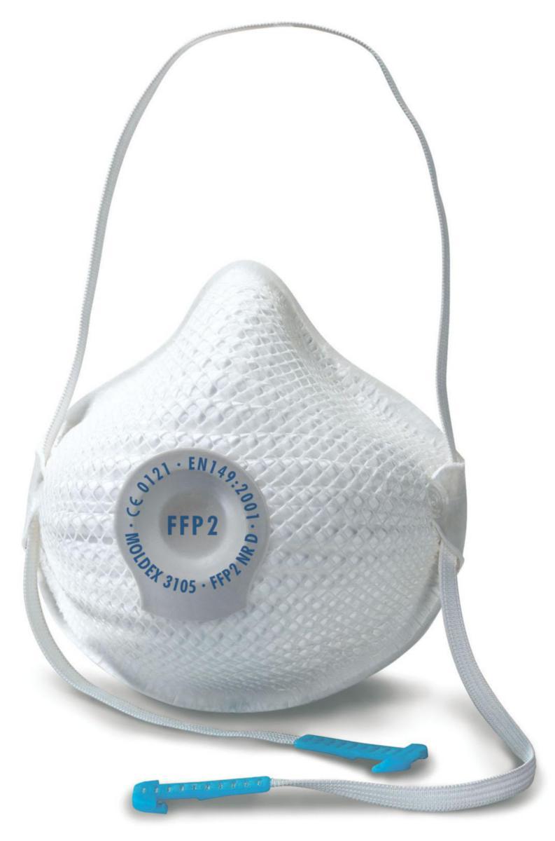 Filtrerande halvmask Moldex Air P2 - FILTRERANDE HALVMASK MOLDEX 310501 FFP2DNR AIR VENTIL M/L