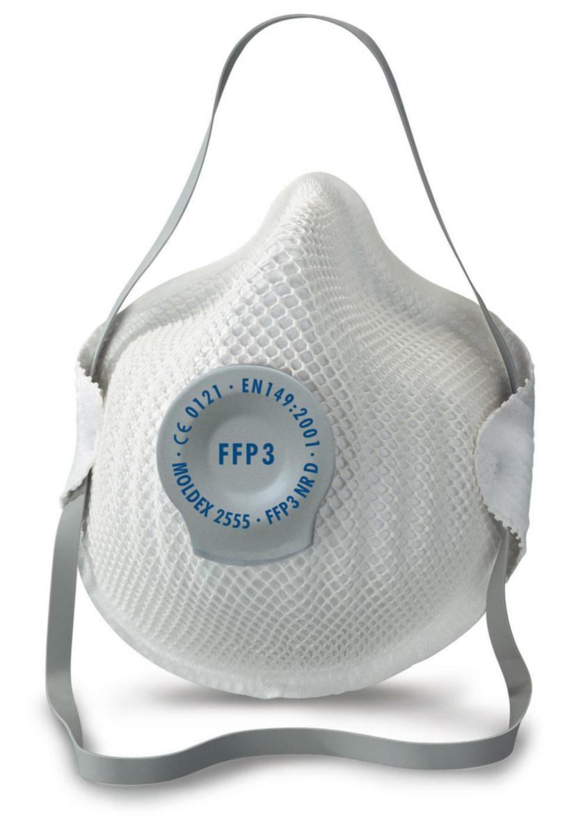 Filtrerande halvmask Moldex 2555 - FILTRERANDE HALVMASK MOLDEX 255501 FFP3DNR CLASSIC M VENT