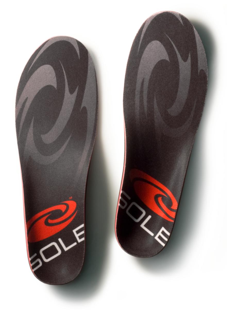 Inläggssula Sole Ultra Neutralt fotvalv - INLÄGGSSULA SOLE ULTRA SVART/GRÅ STL 49