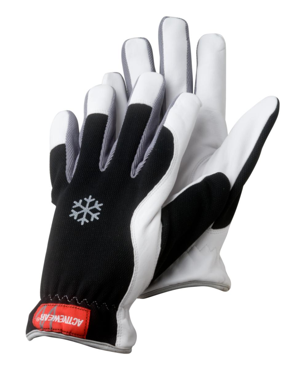 Vinterhandske Activewear 2255 - VINTERHANDSKE ACTIVEWEAR 2255 GETSKINN SVART/GRÅ STL 11