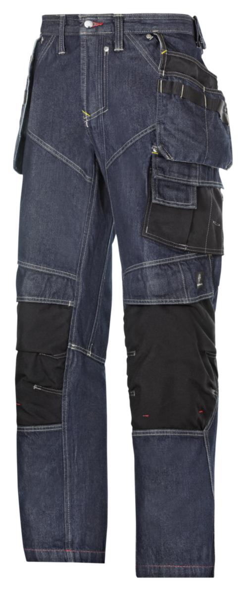 Midjebyxa Snickers 3255 - MIDJEBYXA SNICKERS 3255-6504 JEANSBLÅ STL C48
